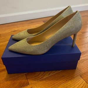 Stuart Weitzman size 13 metallic pumps